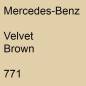 Preview: Mercedes-Benz, Velvet Brown, 771.